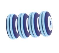 4 Piezas Antivibrador para Raqueta de Tenis Redondo de Silicona