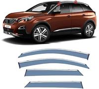 4 Piezas Auto Deflectores De Viento para Peugeot 3008 2017-2022, Derivabrisas De Aire Cortavientos Protector Ventanas Laterales