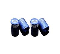(4 piezas azules) 4 tapas de válvula de rueda de neumático de aluminio para Land Rover Sport Freelander