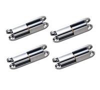 4 piezas Bisagras Puertas Madera, Bisagra de Puerta Bisagra Atornillada, Bisagras Plegables, para Puerta, Caja, Cobertizo, Ventana, Valla
