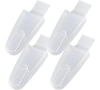 4 Piezas Caja de Tijeras Transparente Abs Práctica | Soporte para Podadora de Mano, Bolsa para Herramientas de Jardín, Reusable y Protege contra Rayones