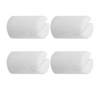 4 Piezas Cejuela de Hueso para Banjo, Quinta Cuerda, Blanco