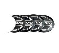 4 Piezas Centro Tapa Central Pegatinas para Volvo 56mm,NeumáTicos y Llantas Tapas Centrales Emblema Pegatina Cubierta Accesorios de Estilo A Prueba Polvo
