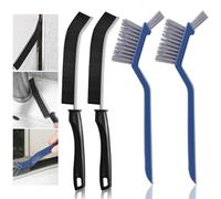 4 Piezas Cepillo de Limpieza, Multifuncional Cepillo de Limpieza de Cuarto de baño, Junta de Azulejos, para casa, Inodoro, Cuarto de baño, Cocina