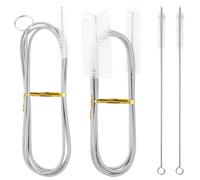 4 Piezas Cepillo de Limpieza para Desagüe, 160cm Flexible Cepillo de Limpieza de Tuberías Juego de Limpieza Flexible y Largo para frigorífico, para la Limpieza de Baño Cocina
