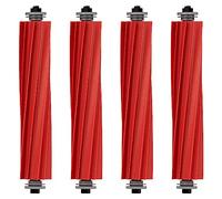 (4 Piezas) Cepillos de Rodillos para Roborock QV 35A, QV35S, S7, S7+, S7 MaxV, S7 MaxV Plus, S7 MaxV Ultra, Q7 Q7+ Q7 MAX, Q7 MAX+ Q Revo, Qrevo MaxV/Pro, Qrevo S/Plus, Qrevo S Pro, Qrevo L Pro