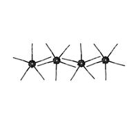 (4 piezas) cepillos laterales para Roborock Q5 Max+, S8 MaxV Ultra, Q5 Pro, Q8 Max+, Q Revo, Qrevo Pro, Qrevo S, Qrevo Slim, Qrevo Master, S8 Pro Ultra, S7 MaxV Ultra, Q7 Max, Q7 Max+, Q5 Pro+, S7 y E
