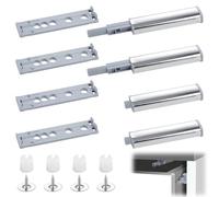 4 Piezas Cierre Magnético Push para Puerta, Cierre Puerta Push para Armario, Abridor de Puertas de Tipo para Armario Puerta Cajón para Muebles Puertas de Cajones y Armarios