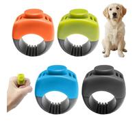 4 Piezas Clicker Perro (19mm/21mm) Clicker Dedo, PráCtico Clicker Entrenamiento Para Perros Clicker Gato Clicker Perro Para Adiestramiento De Perros, Gatos Y Caballos, Adiestramiento Recuperación