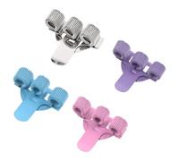 4 Piezas Clips De Lápiz De Acero Inoxidable, Clips De Fijación De Lápiz, Suministros De Estudio Y Oficina, Clips Portátiles De Lápiz, Clips Creativos De Lápiz