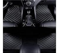 4 Piezas Coche Cuero Alfombrillas para Peugeot 2008 Mk2 2020 2021 2022 2023 2024, Alfombrillas Piso de Coche de Cuero Alfombrillas Cuero Coche,Black