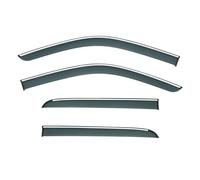 4 Piezas Coche Deflectores de Viento para CHANGAN King Kong Cannon MK1 2022 2023 2024 2025, Deflectores Aire Ventana Viento Deflector Weather Shileds Window Visor Guards