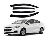 4 Piezas Coche Deflectores de Viento para Cruze Hatchback Sedan 2017 2018 2019 2020, Derivabrisas de Aire Cortavientos Protector Ventanas Laterales