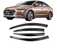 4 Piezas Coche Deflectores de Viento para Hyundai Elantra 2017-2020, Derivabrisas de Aire Cortavientos Protector Ventanas Laterales