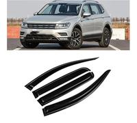 4 Piezas Coche Deflectores de Viento para VW Tiguan 2017 2018 2019 2020 2021, Derivabrisas de Aire Cortavientos Protector Ventanas Laterales