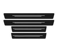 4 Piezas Coche Protector Umbral Puerta para Audi A4 Avant B5 B6 B7 B8 B9, Protección Antiarañazos para Umbrales De Puertas,A A