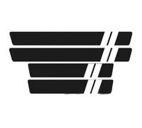 4 Piezas Coche Protector Umbral Puerta para Audi A4 Avant B5 B6 B7 B8 B9, Protección Antiarañazos para Umbrales De Puertas,E E