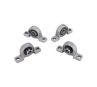 4 Piezas Cojinete de Brida de Carcasa de Cojinete 10Mm KP000 Bloque de Cojinete de Bolas Cojinete de Bloque de Almohada para Piezas de Repuesto para
