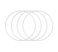 4 Piezas compatibles con Anillos de Cubo de Rueda de aleación automotriz R15 R16 R17 R18 R19 R20 R21 R22, Borde Protector, Accesorios de Estilo Exterior(R22 White)