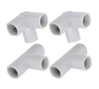 4 Piezas Conector en T para Corralito de Bebés, Piezas de Repuesto | Accesorio de Unión de 3 Vías, Plástico, Instalación Fácil, Interior y Exterior, para Parque Infantil