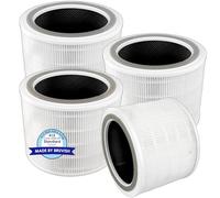 (4 Piezas) Core 200S Filtros de Repuesto Compatibles con Purificador de Aire Inteligente WiFi LEVOIT Core 200S, Filtro Hepa Verdadero Core 200S H13, Filtros de Carbón Activado 3 en 1 HEPA