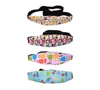 4 Piezas Correa Fija para La Cabeza del Asiento Infantil, Asiento Infantil para Coche Montado En La Cabeza, Protector De Cabeza para Bebé, Soporte para Asiento Infantil para Coche