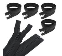 4 Piezas Cremalleras para Chaquetas 70cm Cremallera para Chaqueta #5