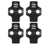4 Piezas Cubierta Cerradura de Puerta de Coche para Opel Zafira Tourer A C Vauxhall Zafira B 2011-2022, Cubierta Protectora Antioxidante Protector Cerradura de Puerta,Bla-CK