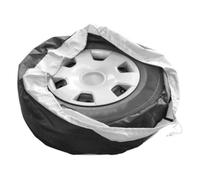 4 Piezas Cubierta de Neumático de Repuesto 65cm, Poliéster Negro | Plegable y Fácil de Limpiar, Instalación Sencilla para Rueda y Llanta de Coche