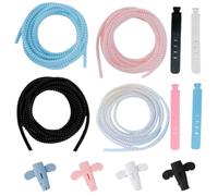 4 Piezas Cubre Cables Espiral, 1.4m Cubre Cables Universal, Flexible Protector de Cable para Xiaomi 1S / M365 / Pro Scooter, Recoge Cables para Office y PC Escritorio