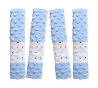 4 Piezas Cubre Cinturones Coche Infantil,Arnés Seguridad Silla Coche,Almohadillas para cinturón de Seguridad de Coche para el cinturón de Seguridad para portabebés (25 * 5.7cm)
