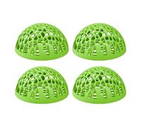 Ｚｉａｌｏｆｉ 4 Piezas Cueva para Acuario Nido de Desove Casa para Peces Refugio para Reptiles Multifuncional para Descansar Adecuado para Paisajismo Acuático, Verde