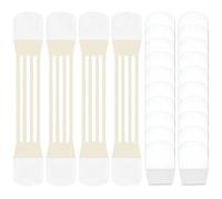 4 Piezas De + 20 Pegatinas Para Levantar La Cara Y El Cuello, Levantando La Banda De Estiramiento De La Piel Suelta, Para Crear Una Cara En Forma De V Y Mejorar La Papada.