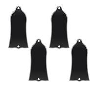 4 piezas de 3 capas en forma de campana de guitarra con 2 agujeros para la mayoría de guitarras y bajos, accesorio de repuesto sin tornillos, distancia del agujero central de 52 mm