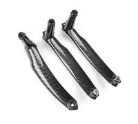 4 Piezas de Accesorios de Carbono para manija de Puerta Interior, Interruptor de Ventana para BMW X5, X6, E70, E71 y E72.