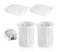 4 piezas de accesorios para aspiradora, 2 prefiltros + 2 prefiltros para Makita CL100/106/180 DCL180 filtro de aspiradora, prefiltro parte 451208-3, filtro parte 443060-3