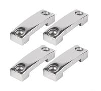 4 piezas de acero inoxidable de la almohadilla de la correa de los ojos para yates y kayaks, accesorios de conexión marina
