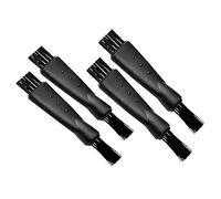 4 Piezas de Afeitadora de Doble Cara, Afeitadora, Cepillo de Limpieza, Cortadora, Cepillo, Cortadora, Cepillo de Limpieza para Hombres