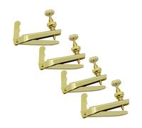 4 piezas de afinadores finos de metal para violín de repuesto, ajustador de cuerda de violín, tornillo de afinación, piezas de instrumentos musicales