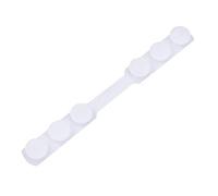 4 piezas de agarre de oreja antideslizante ajustable Gancho de extensión Cara s Ajuste del soporte de hebilla Cinturón de extensión Ganchos para la oreja para-Federación de Rusia, B 1PC