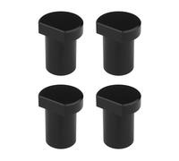 4 piezas de aleación de aluminio bancos de trabajo para perros piquetas paradas de freno para un posicionamiento seguro en agujero de perro de 19 mm o 20 mm