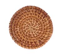 4 Piezas de Almohadillas aislantes for Mesa Cocina, Posavasos ratán para Hogar Cocina(16cm)