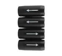 4 Piezas De Aluminio Y Altavoces Divisores De Sonido Enchufe Cable Alimentación Enchufe Fácil Instalación Conector Divisor para Altavoces Accesorios Cine En Casa