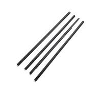 4 piezas de burlete de goma for ventanas exteriores de coche, compatible con Nissan T31 2008-2013