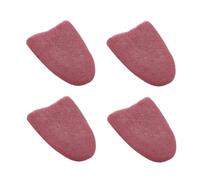 4 piezas de chistes realistas de lengua falsa, bromas, trucos de magia para Halloween, accesorios de magos horribles, piercing de lengua falsa, kits de magia y accesorios