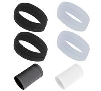 4 Piezas de Cintas para la Cabeza Deportivas y 2 Pares de muñequeras Deportivas, Equipamiento Deportivo, muñequeras, muñequeras Transpirables, Unisex, Yoga y Otros Deportes.
