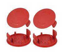 4 piezas de cubierta de carrete de recortadora de césped, tapa de carrete de cortacésped, pieza de repuesto compatible con para Bosch AFS 23-37 Strimmer