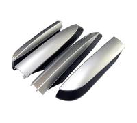 4 Piezas de Cubiertas para rieles de portaequipajes de Techo, Tapas Protectoras para los Extremos de los rieles del portaequipajes de Techo, Cubierta Exterior Compatible con Toyota RAV4 2013-2018