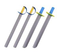 4 piezas de espadas y cuchillos de espuma, espada pirata de espuma EVA, juguetes para juegos de simulación para actividades de fiesta infantil, espada de rendimiento para jardín de infantes para ni