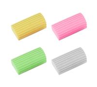 4 Piezas De Esponja Absorbente De Agua, Bloqueo De Esponja De Extracción De Polvo Creativo, Herramienta De Limpieza Multifunción Reutilizable, Adecuada Para Ventanas De Automóviles De Cocina.